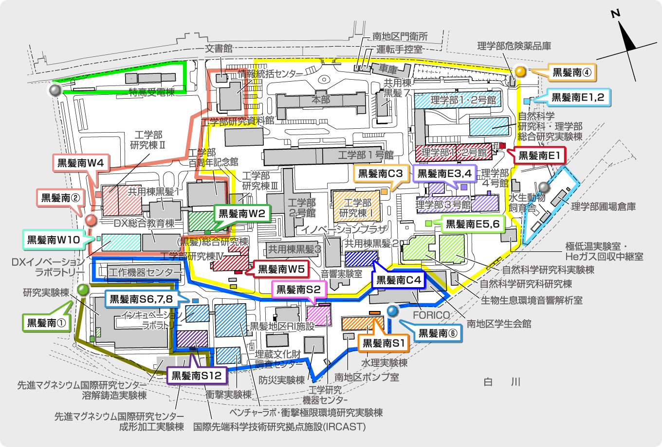 黒髪団地(南地区)